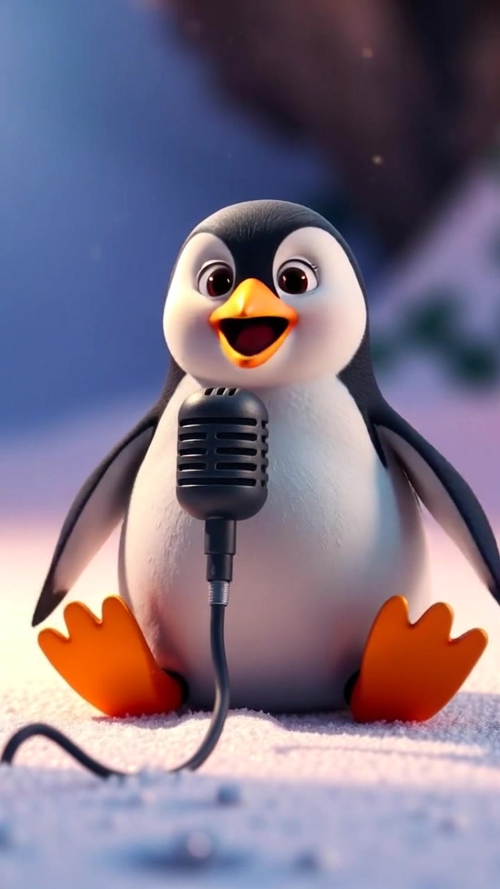Pepe the Penguin's Crunchy Ice Chip ASMR