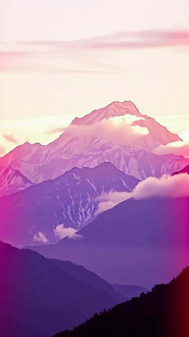 Beauté Éternelle des Sommets Himalayens