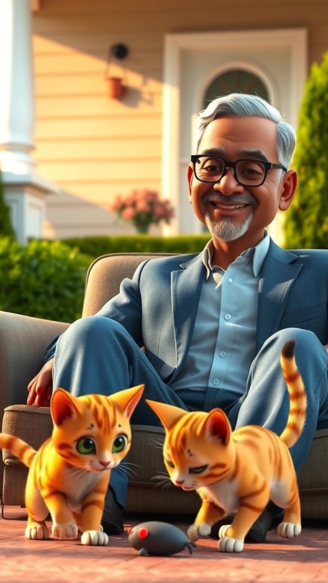 Kucing Pintar yang Suka Mencuri Koran