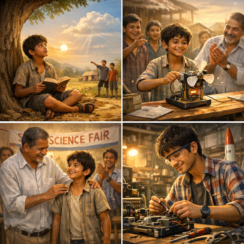 सपनों की हिम्मत और मेहनत