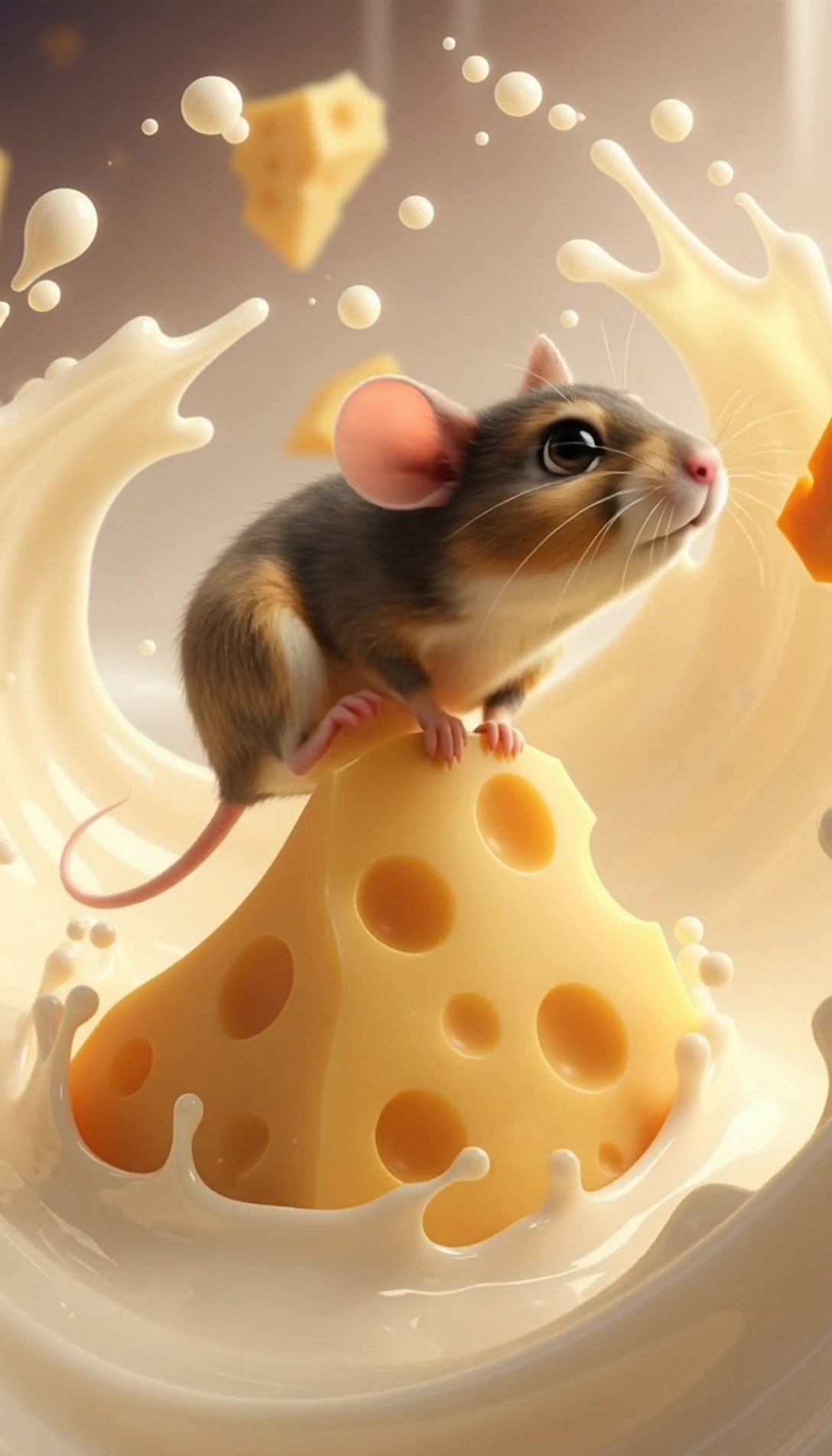 Drowning in Cream: A Tale of Two Mice