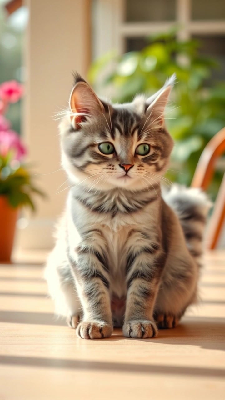A Surprise Friendship: The Old Lady and the Stray Cat