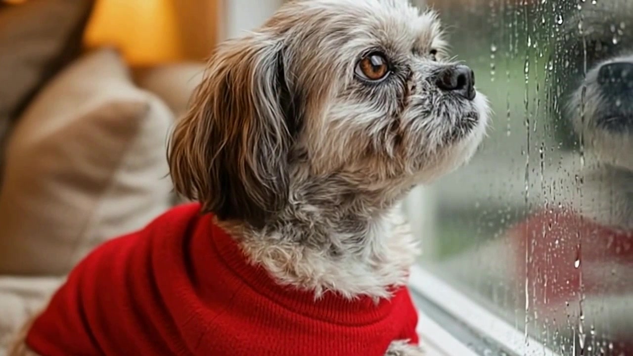 A Rainy Afternoon with a Wise Shih Tzu