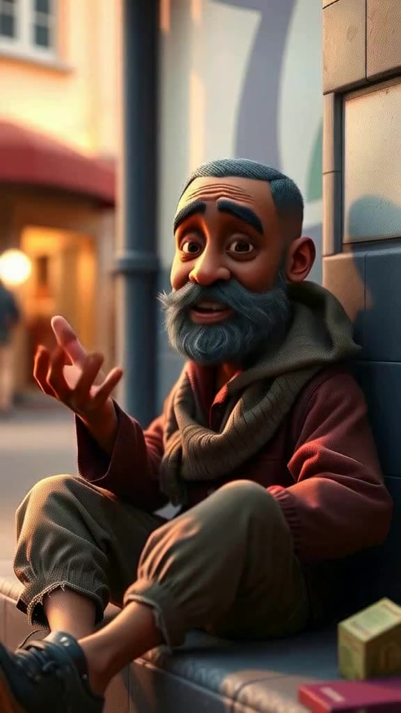 कर्मों की असली पहचान: भिखारी ने बचाई जान