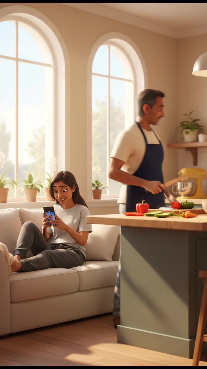 Muji Ak Cat Aur Ghar Ka Kam