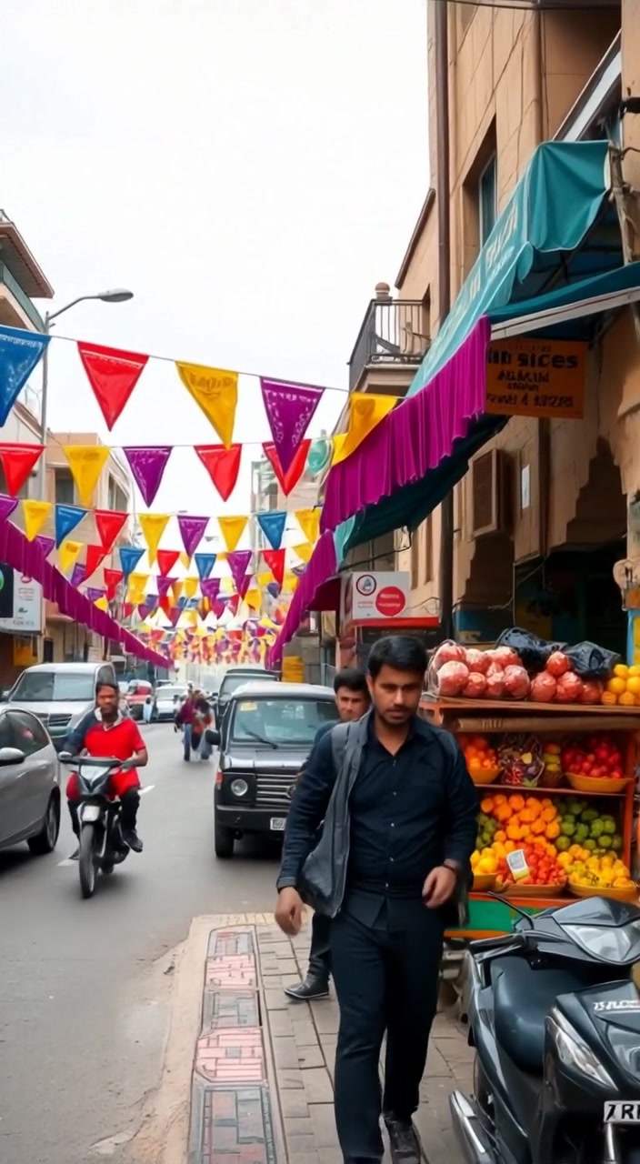 امریکی لڑکی پاکستانی مارکیٹ میں ڈانس کر رہی ہے