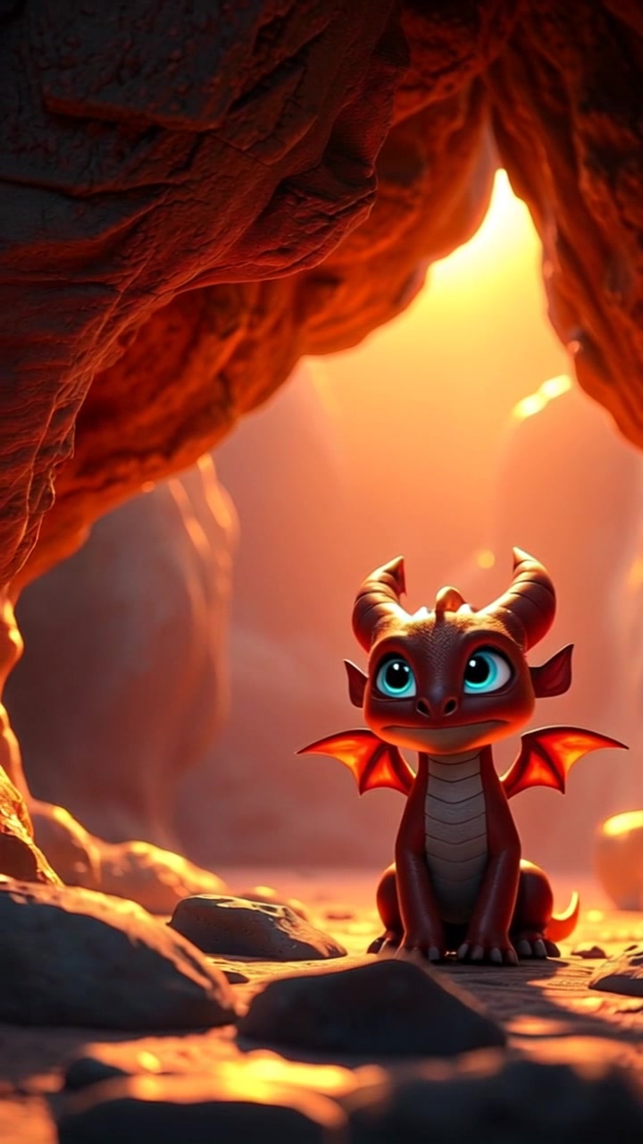 Courage Unleashed: A Dragon's Journey Through Fantasy