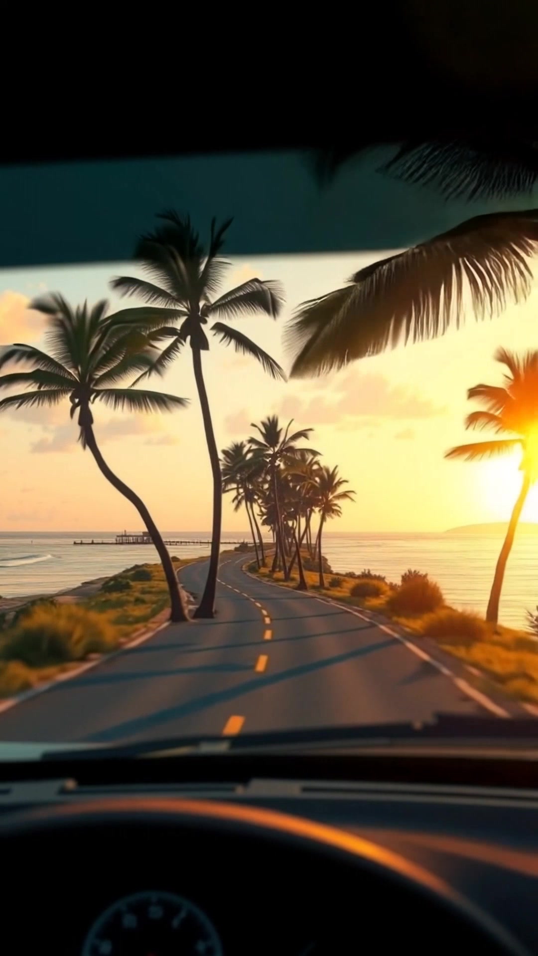 Pesona Senja di Pantai (copy)