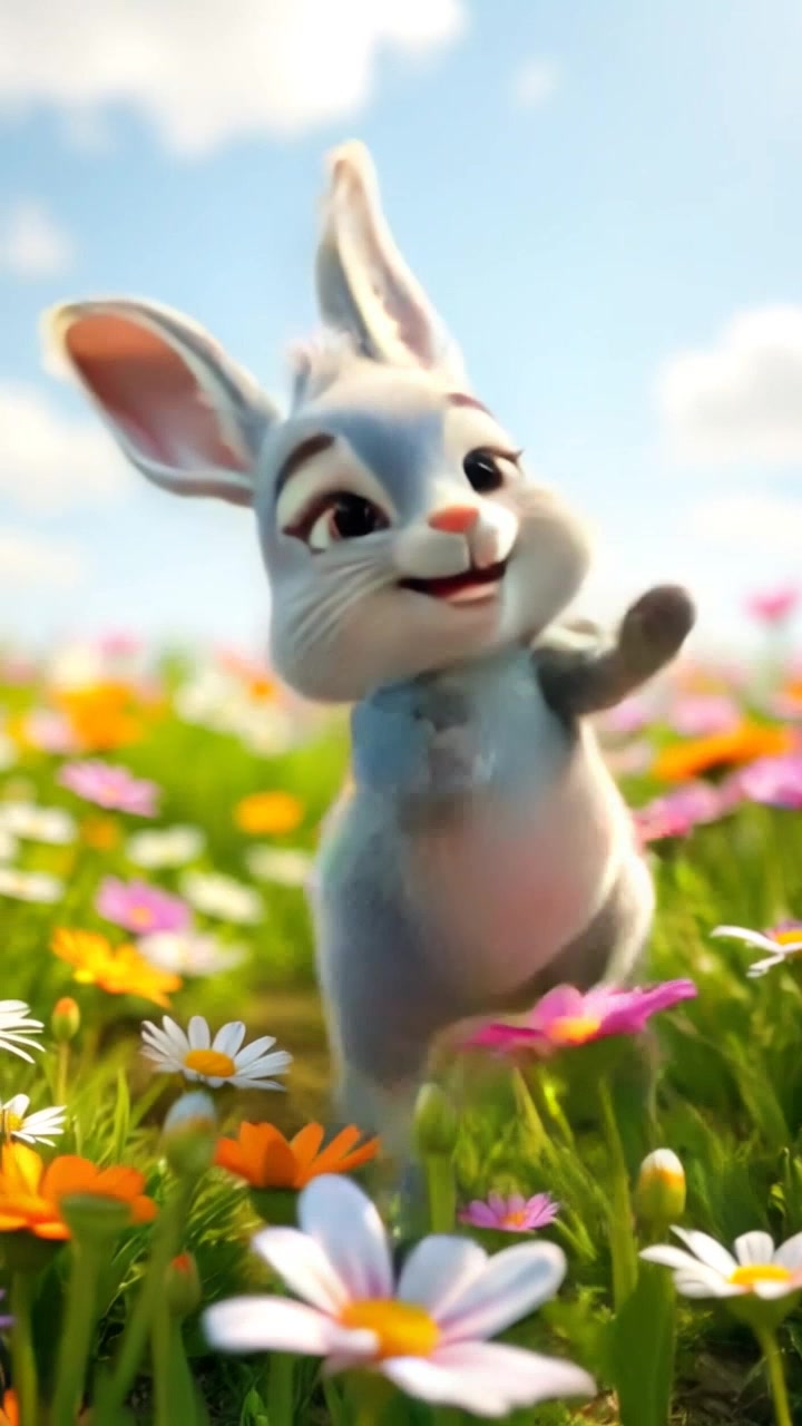 Bunny and the Injured Bird