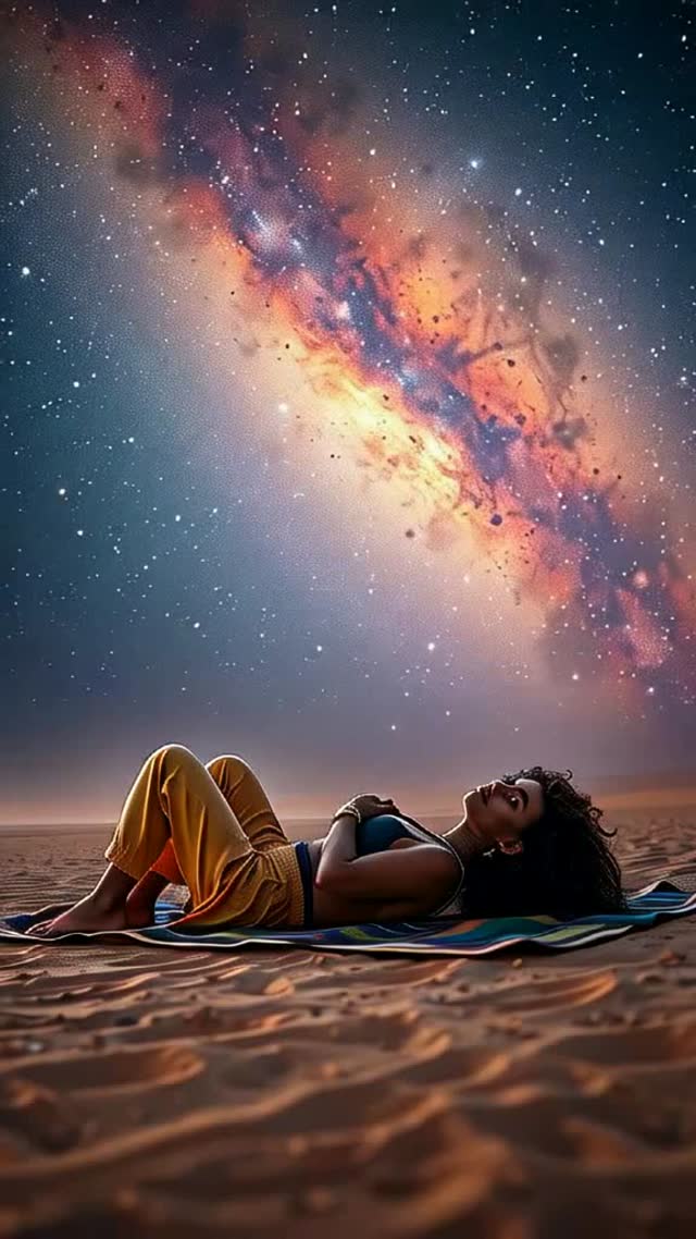 Escape in the Desert: A Night of First Contact
