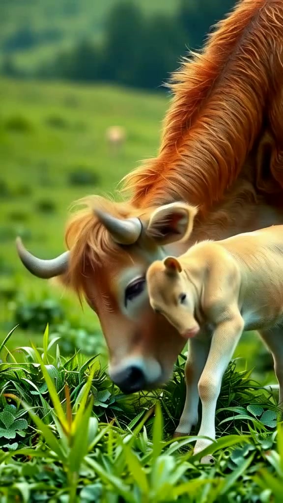 ममता की कहानी: एक गाय और उसका बछड़ा