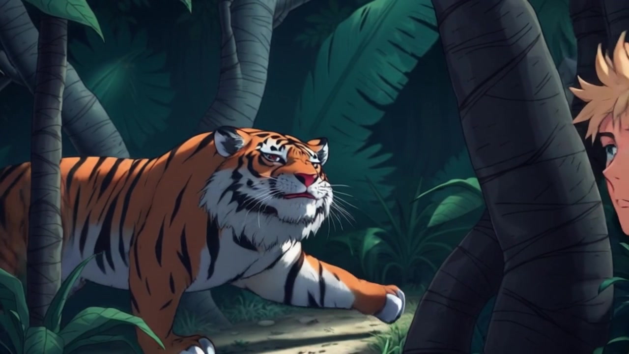 Yoga Tiger vs. Nutty Squirrels