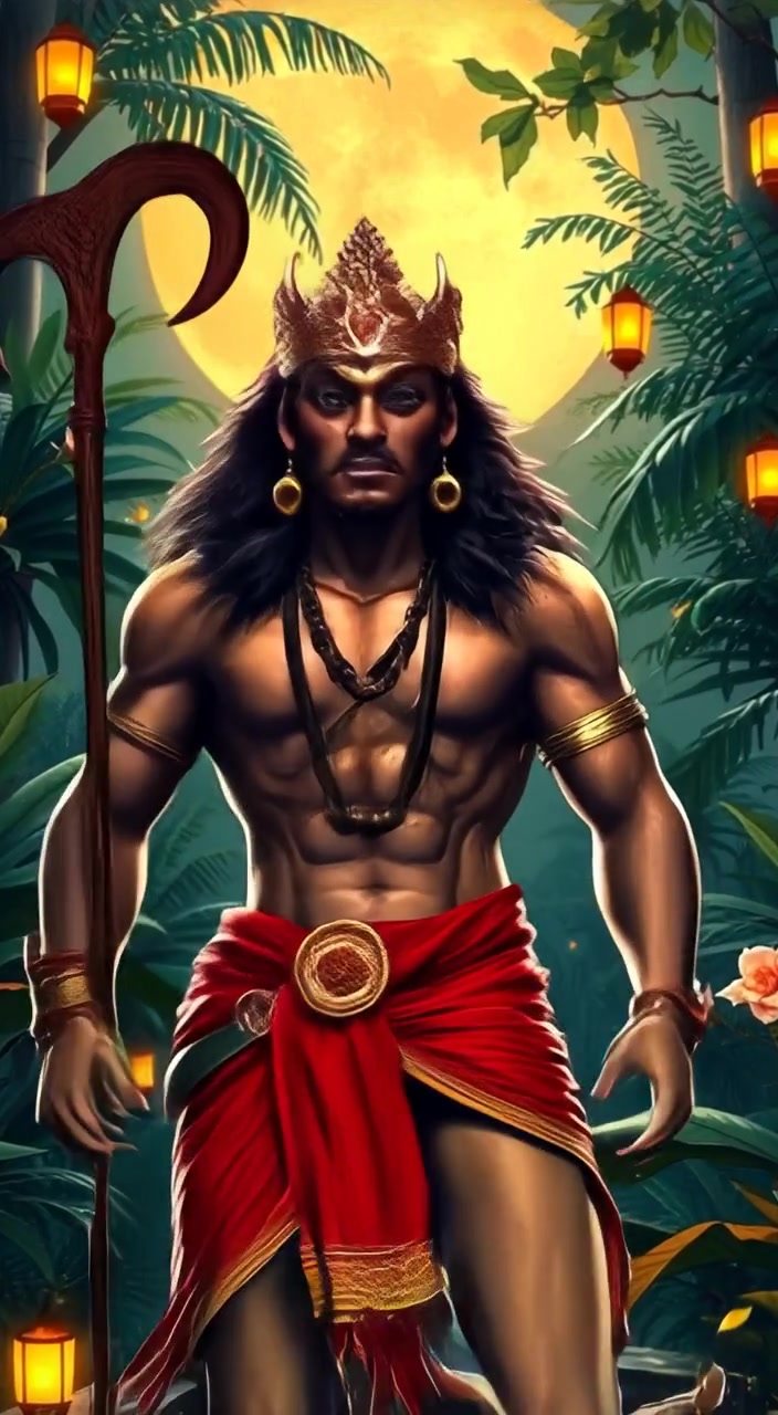 Hanuman: The Fiery Triumph Against the Rakshasas