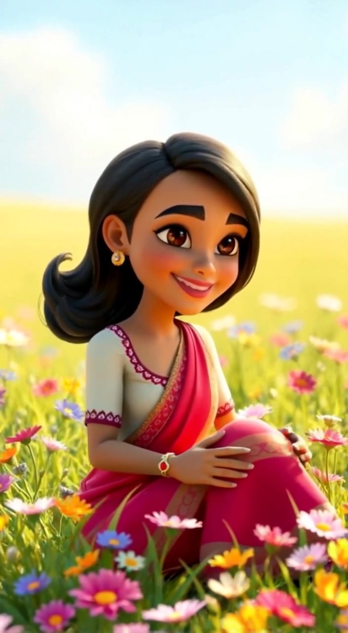 Dhanishka's Pride: Honoring the Tricolour on Independence Day