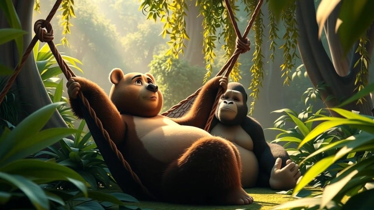 King Kong and Hulk: The Lazy Work Battle