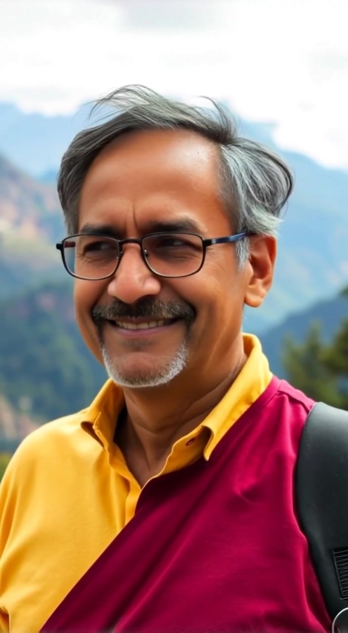 मोदी जी का पहाड़ी सौंदर्य में सफर