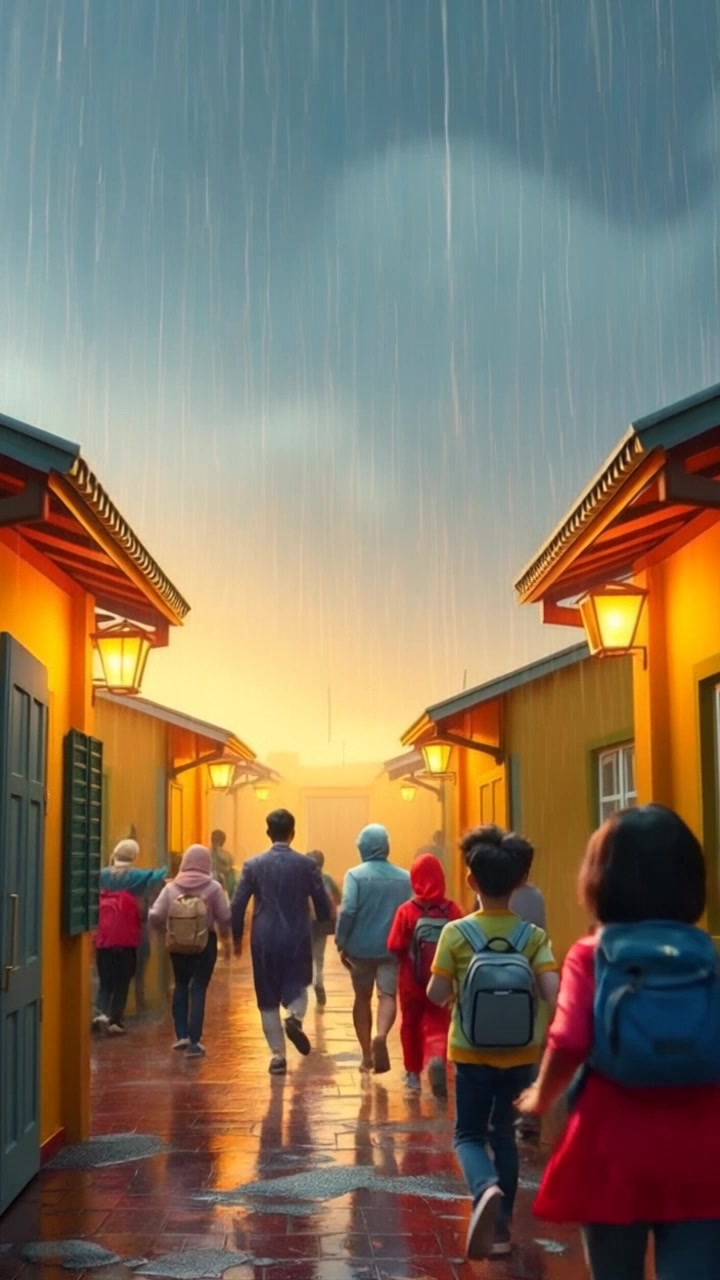 Kebaikan di Tengah Hujan
