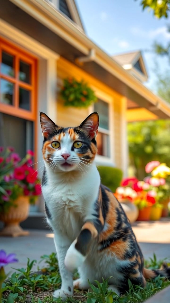 A New Feline Friendship