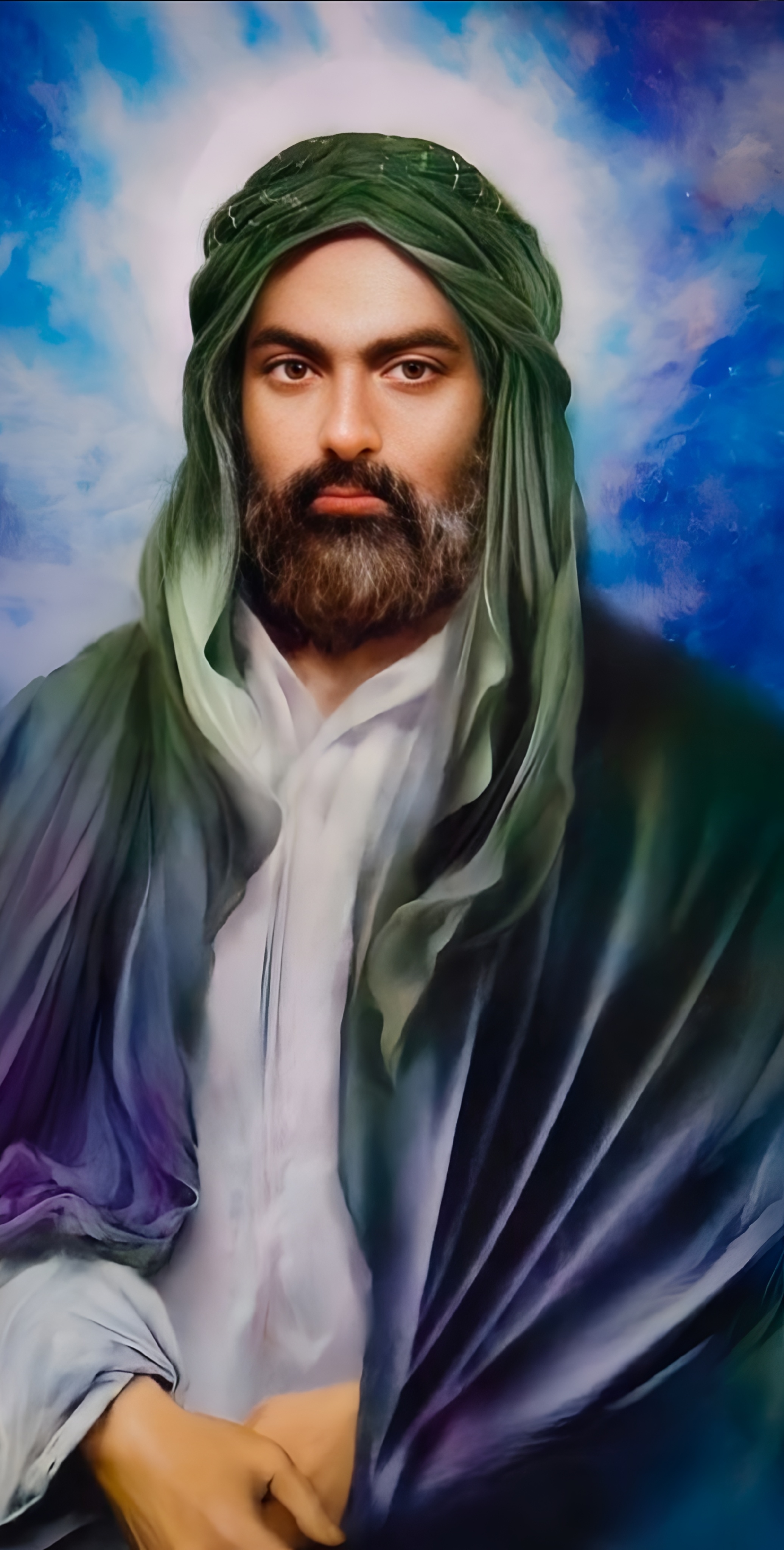 لحظة صعود الملك جبريل في المسجد