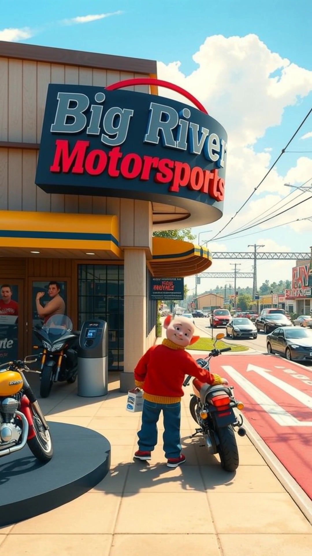 Grizzly Bear Goes ATV Shopping at Big River Motorsports!