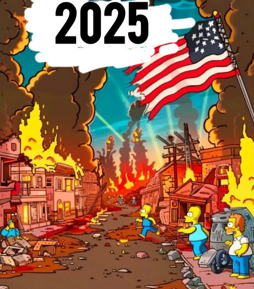 The Simpsons' 2025 Predictions: Climate and Political Turmoil