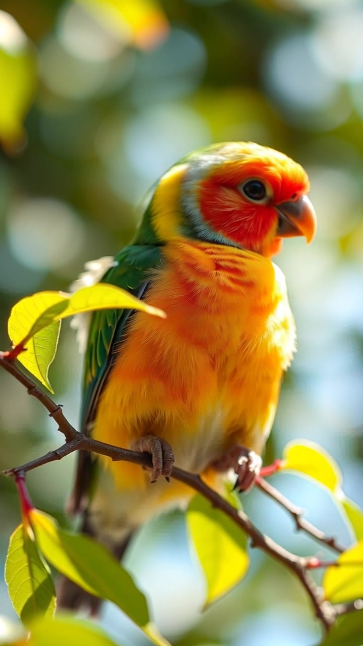 Mengenal Lovebird: Burung Cinta yang Sosial dan Cerdas