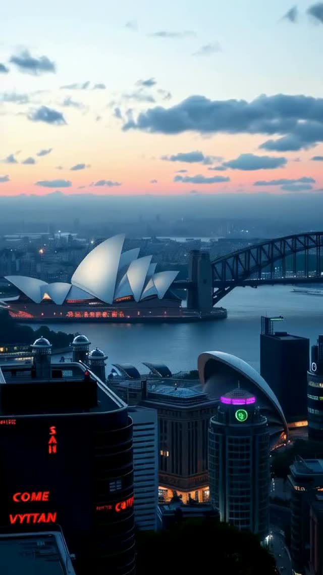 Keindahan Kembang Api Tahun Baru di Sydney
