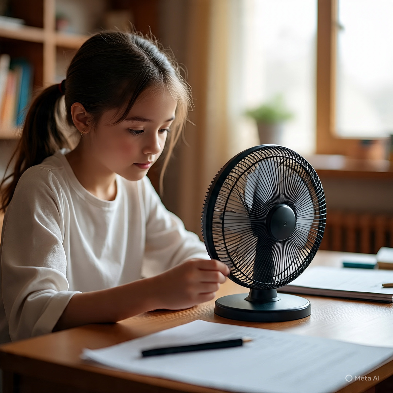 Kipas Portable Keren dengan LED Display!