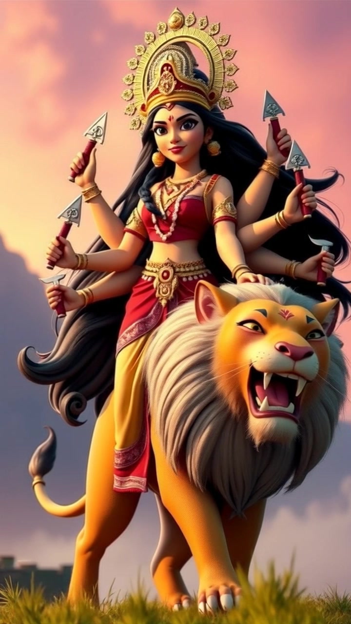 Goddess Durga’s Triumph