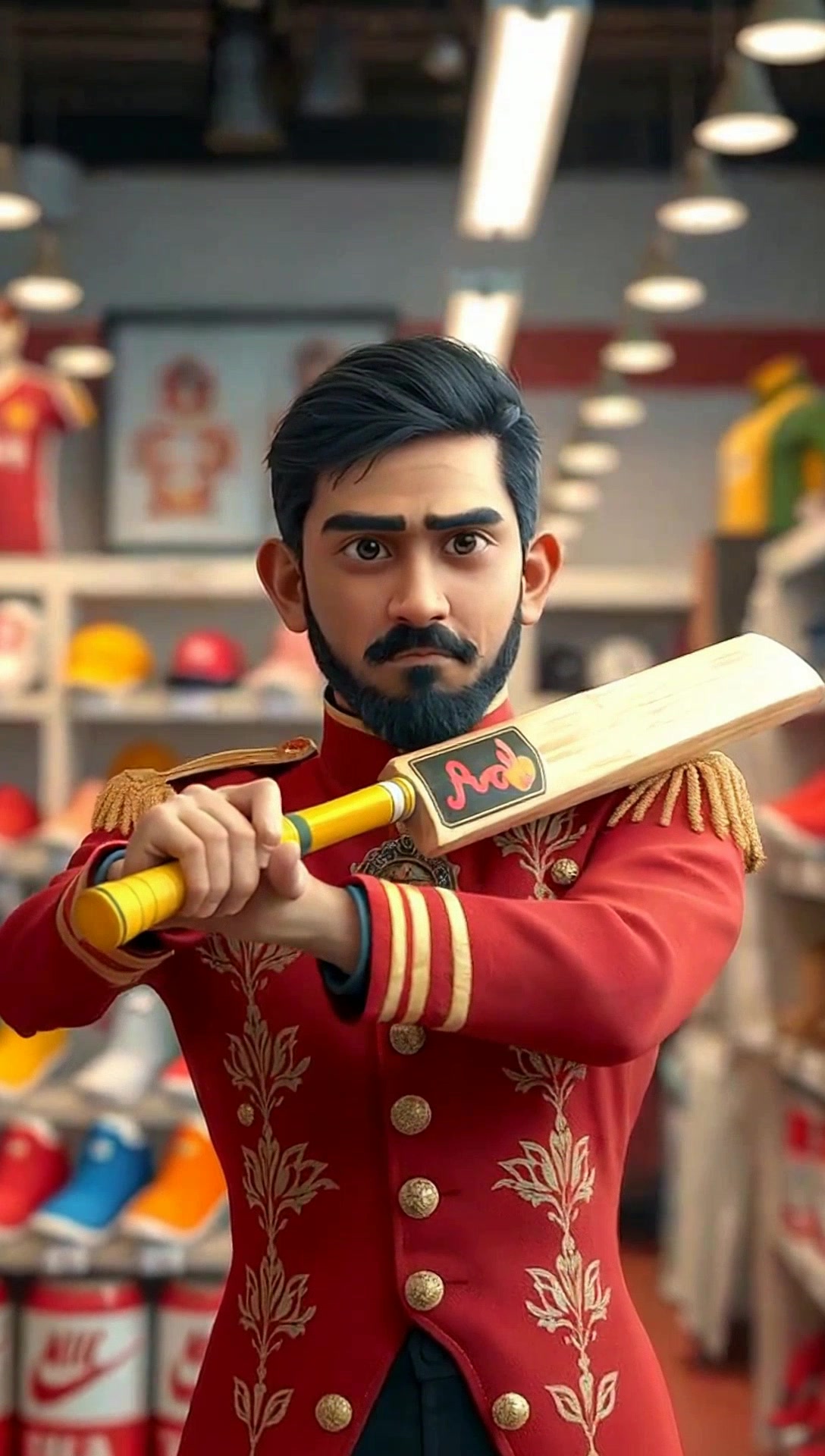 A Happy Surprise: The Cricket Bat Gift