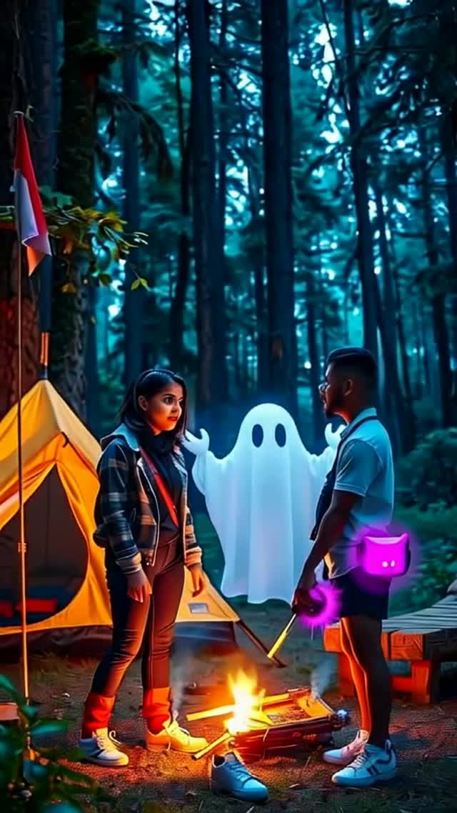 Kejutan Hantu yang Konyol di Kemah