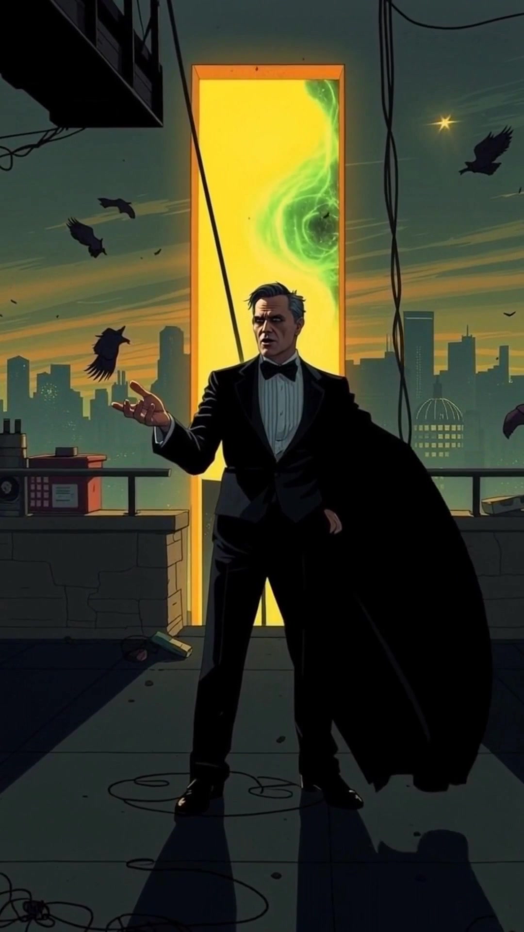 Batman and Spider-Man vs. Joker and Green Goblin