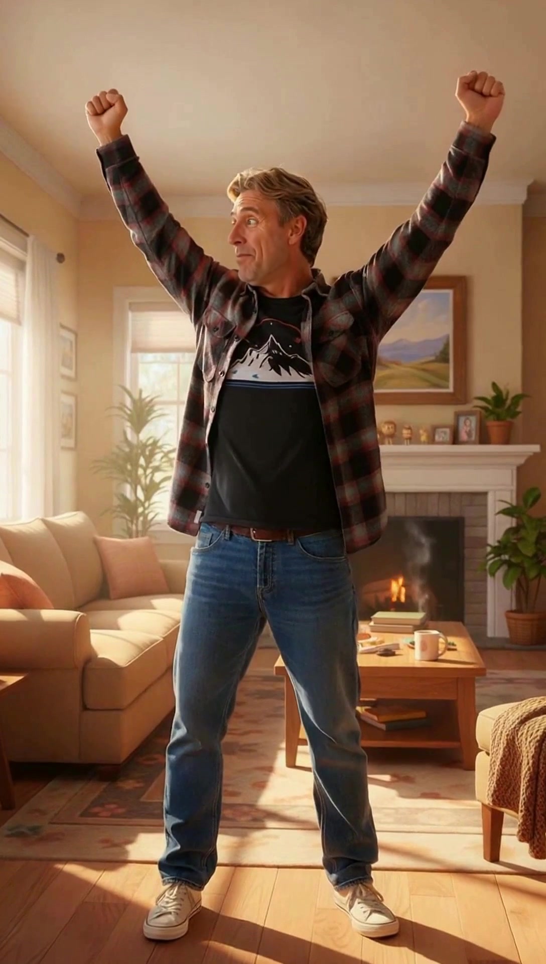 Dancing Family Fun in 3D