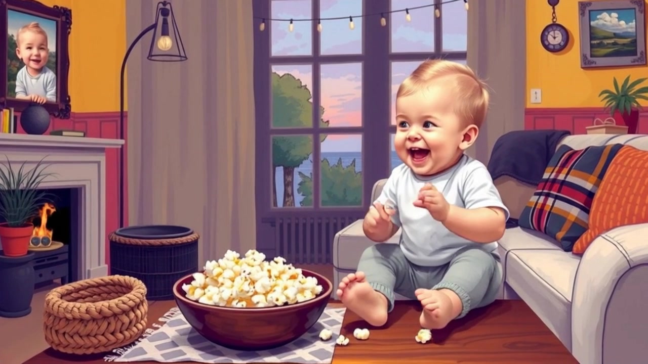 बेबी डॉल की चॉकलेट मज़ा