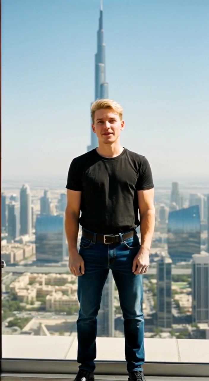 Man Jumps from Burj Khalifa onto Bed Below