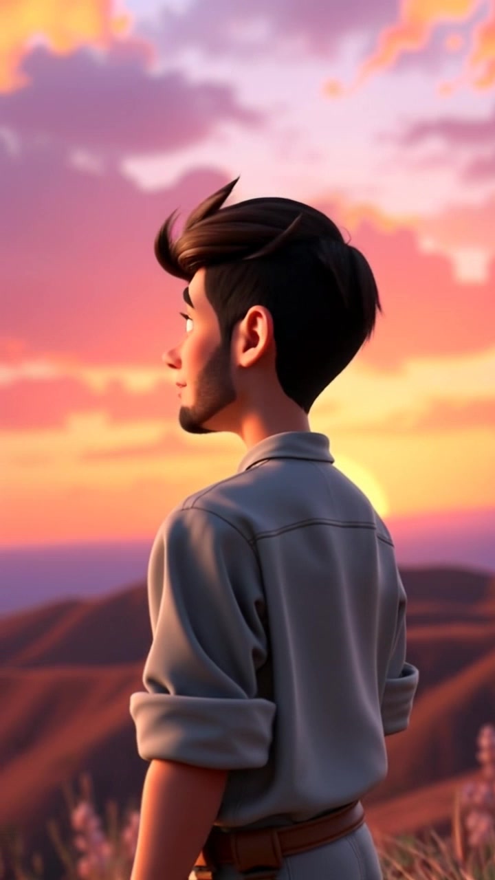 Echoes of Tomorrow: A Boy's Journey through a Ruined City