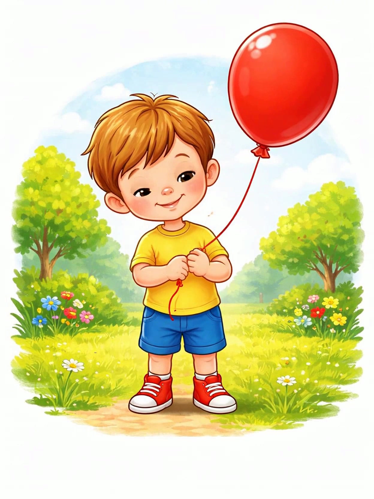 Larka aur laal gubbara