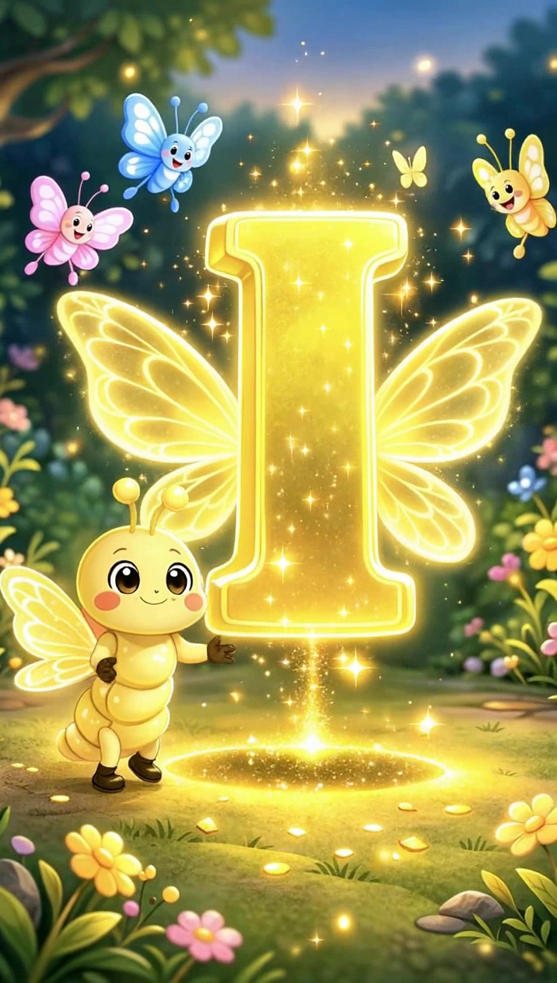 Letter I with Bibi — Butterflies Besties