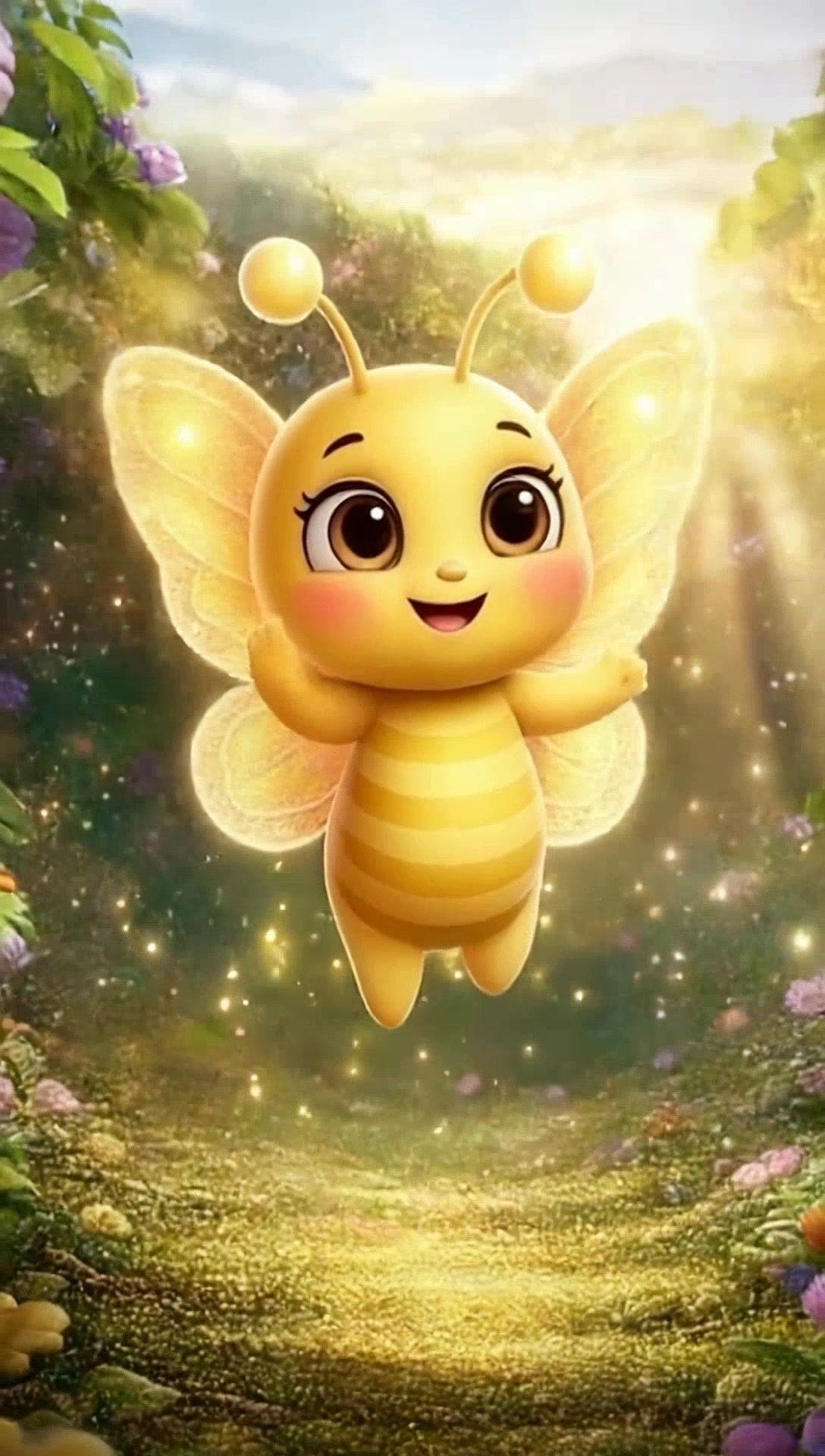 Discover Letters with Bibi the Yellow Butterfly!