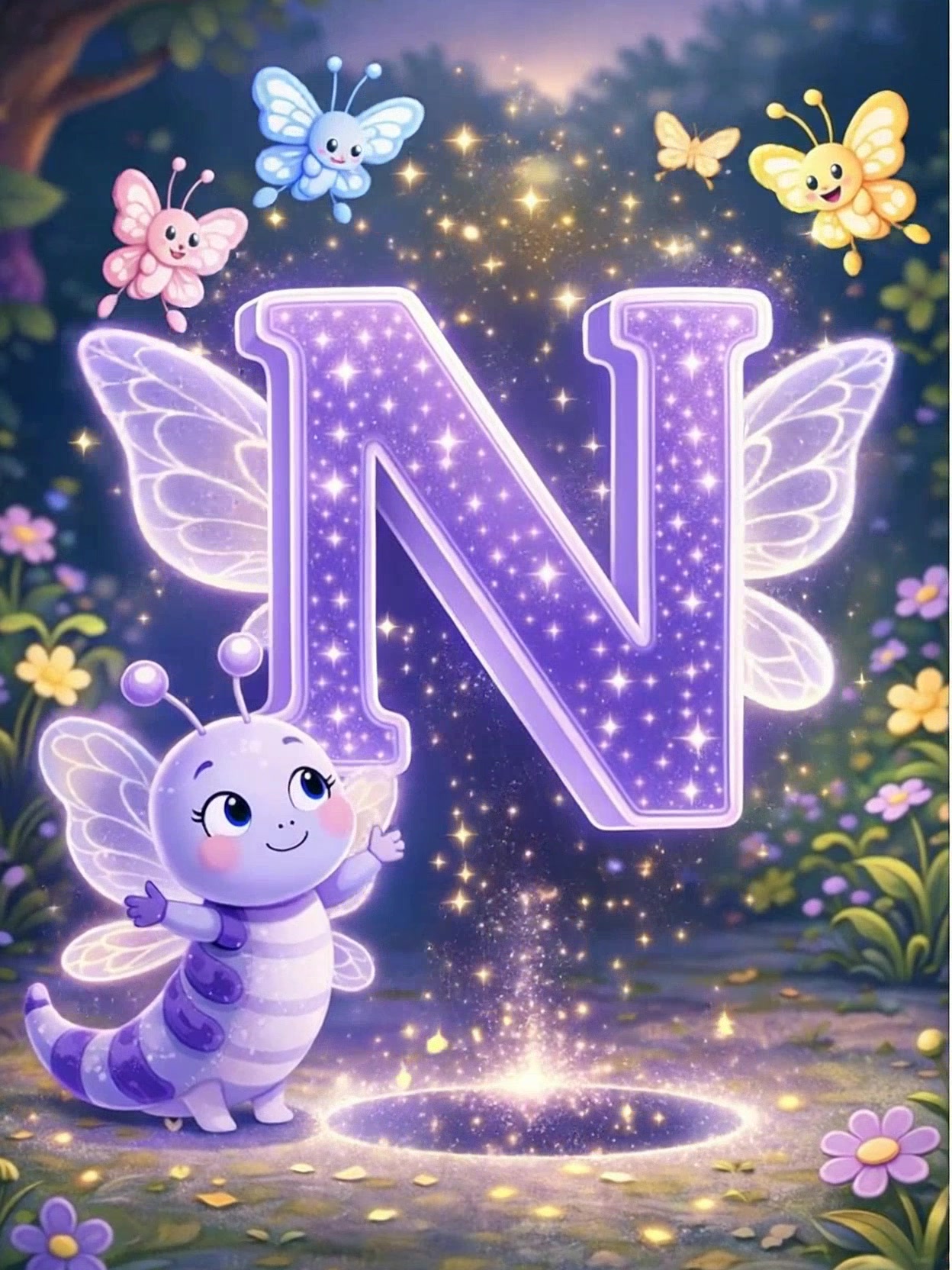 Nurture Learning: Discover the Letter N with Lumi!