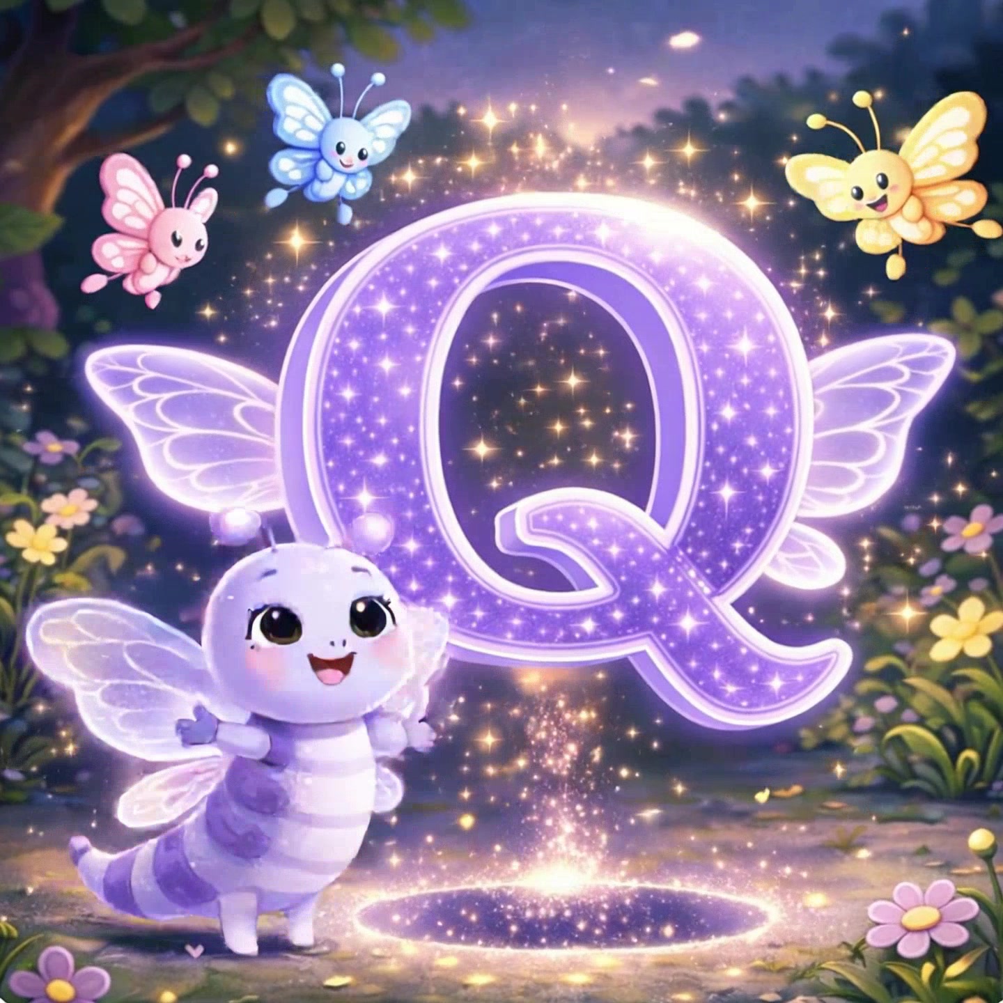 Meet Queen Q: A Magical Learning Adventure!