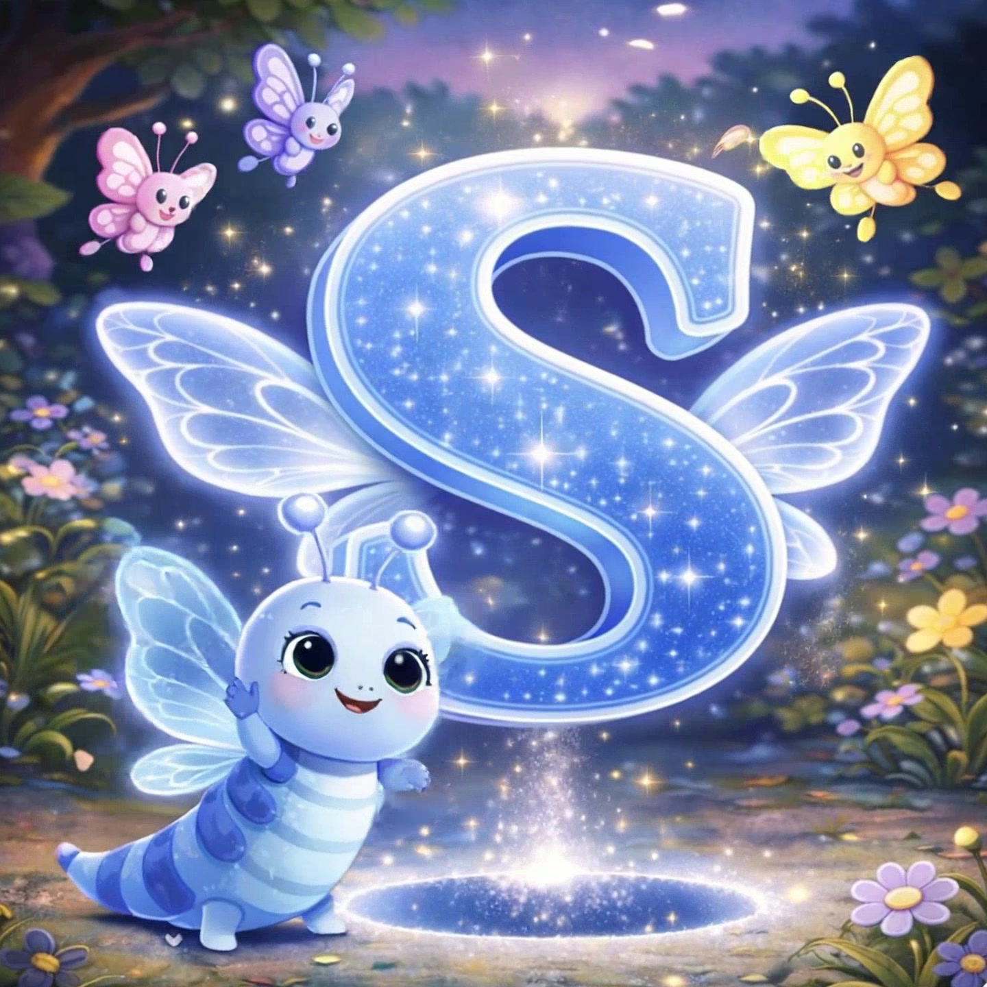 Sparkle and Learn the Letter S!