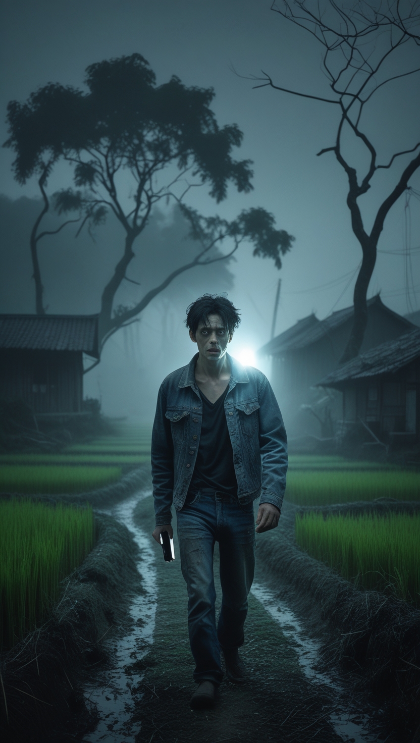Warung Hantu di Sawah