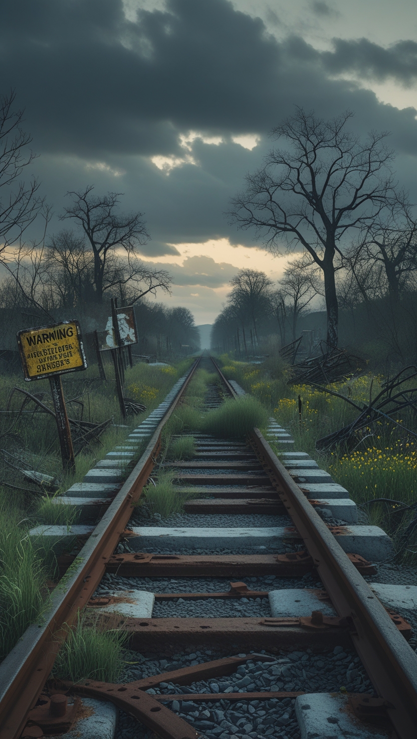 Suara Kereta Hantu di Rel Tua
