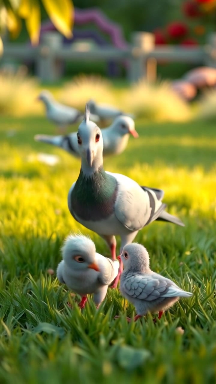 A Mother's Heartbreak: The Hawk's Attack