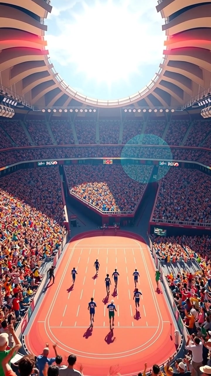 Capybara's Spectacular Olympic Dash!