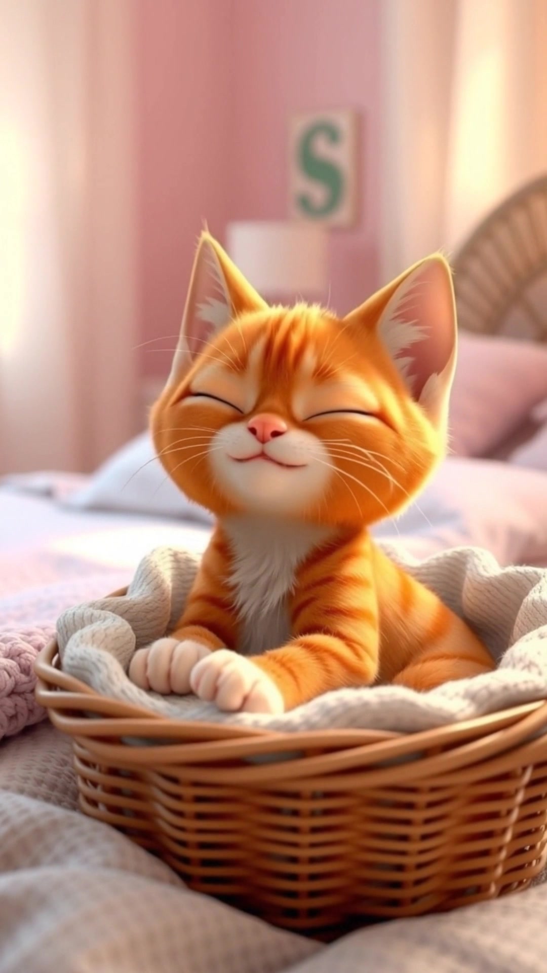 A Playful Morning with the Adorable Kitten