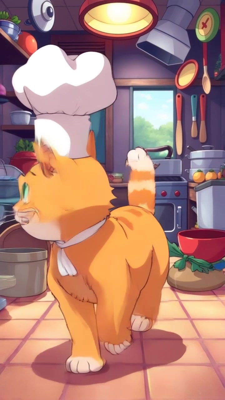 Kucing yang Gagal Menjadi Koki