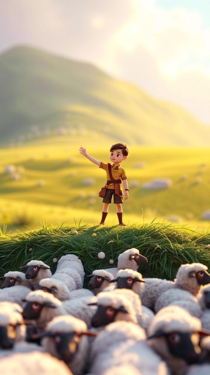 David and Goliath: A Brave Shepherd's Tale