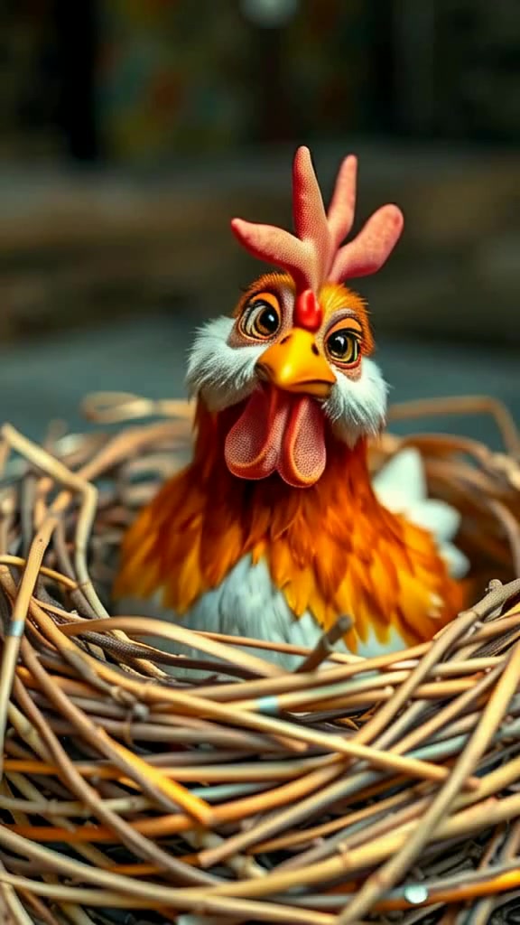 Rokayah: Ayam Ke Luar Angkasa!